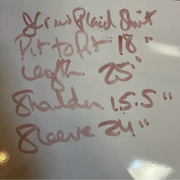 J Crew Gray Red The Perfect Button Long Sleeve 100% Cotton Flannel Shirt SMALL - Picture 9 of 12